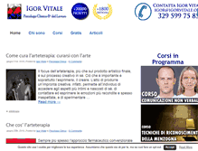 Tablet Screenshot of igorvitale.org